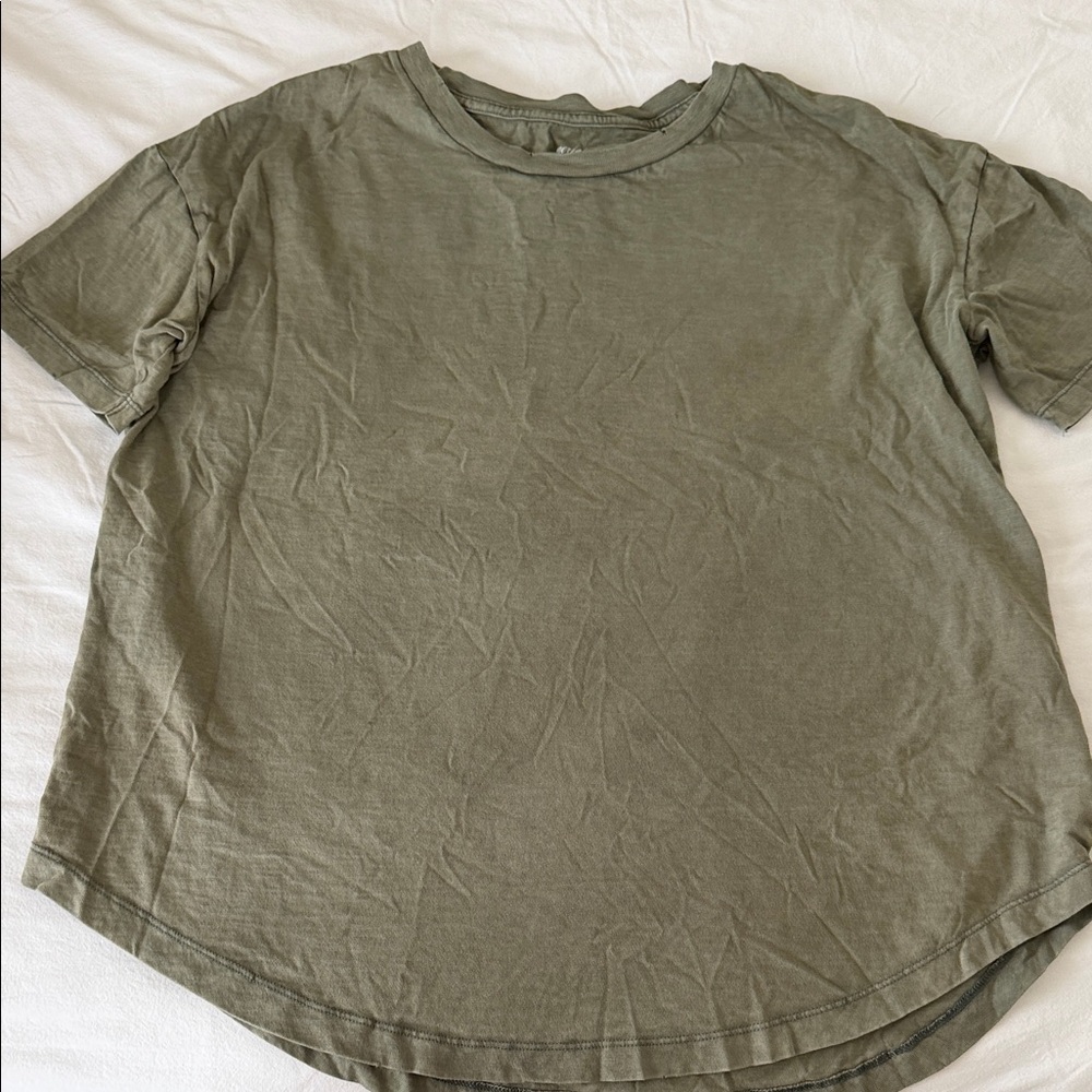 Aerie Sage Green Tee